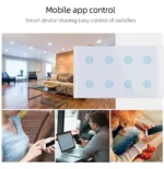 Switchora Smart Wi-fi Wall Switch 8 Gang Touch Panel Power Statistics and Child Lock - Image 4