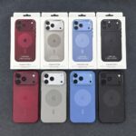 iPhone 18 Pro Max Office Design Leather Protective Case With MagSafe