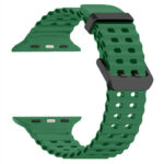 Ocean Dual-Row Hole Silicone Watch Strap for Apple Watch Ultra / Ultra 2 42mm(Old)/44mm/45mm/46mm - Image 6