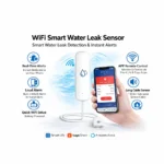 Switchora Smart Wi-fi Water Leakage Detector, Water Leak Sensor Detector - Image 7