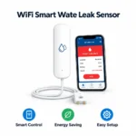 Switchora Smart Wi-fi Water Leakage Detector, Water Leak Sensor Detector - Image 8