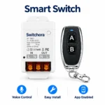 Switchora Smart Wi-fi 30A Switch Module (WIFI + RF433 Feature) + Remote control